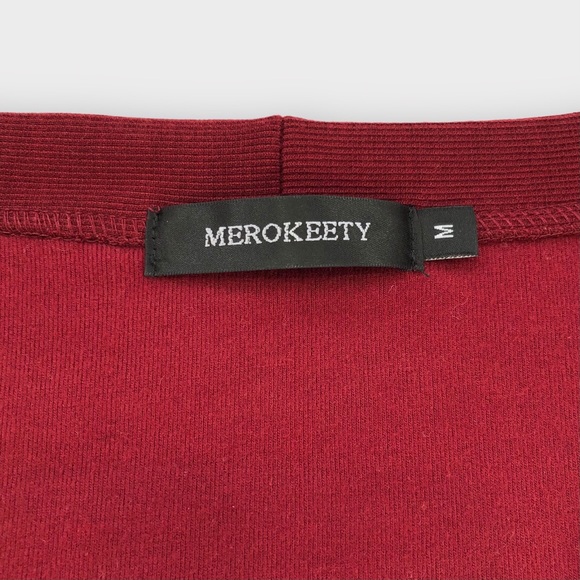 Merokeety, Oversized Button Down Cardigan, Size M - Picture 9 of 10